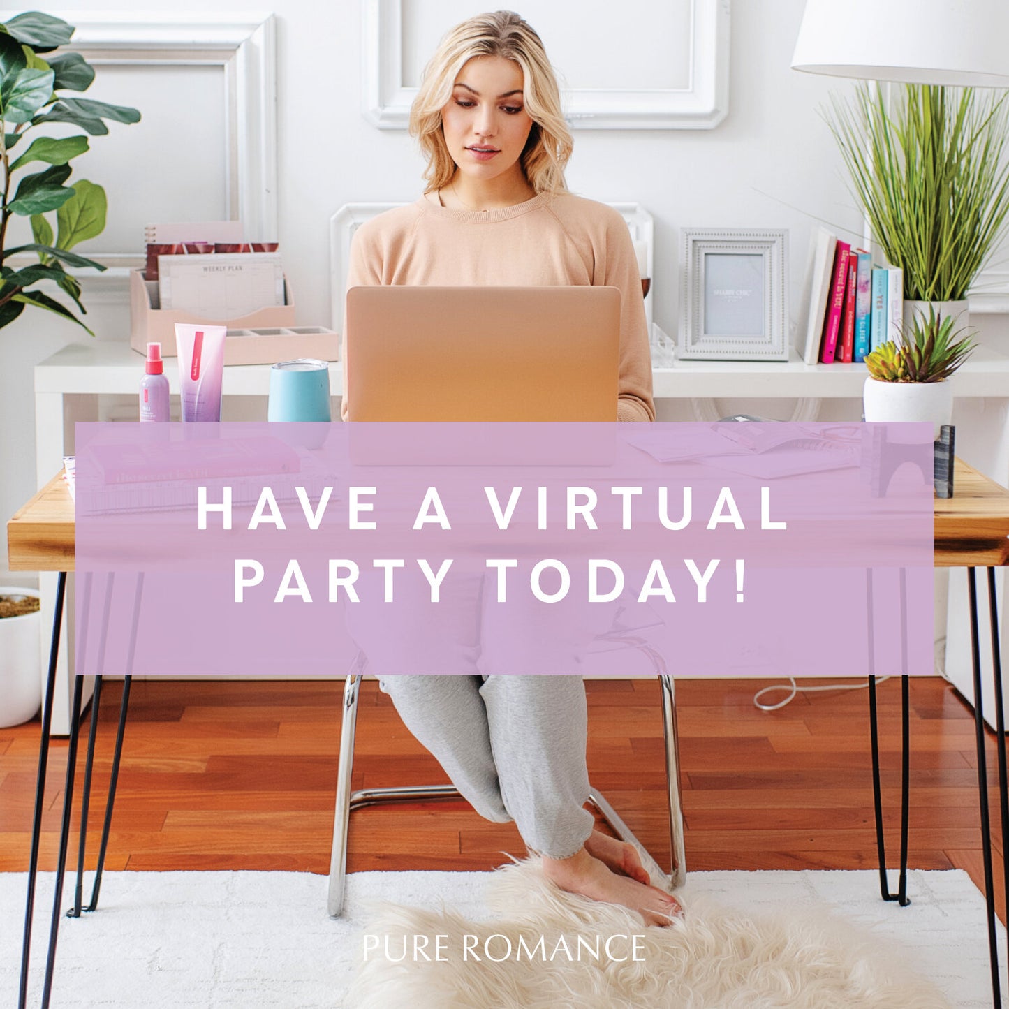 Virtual Party With Pure Romance by Shannon (SUN-SAT)